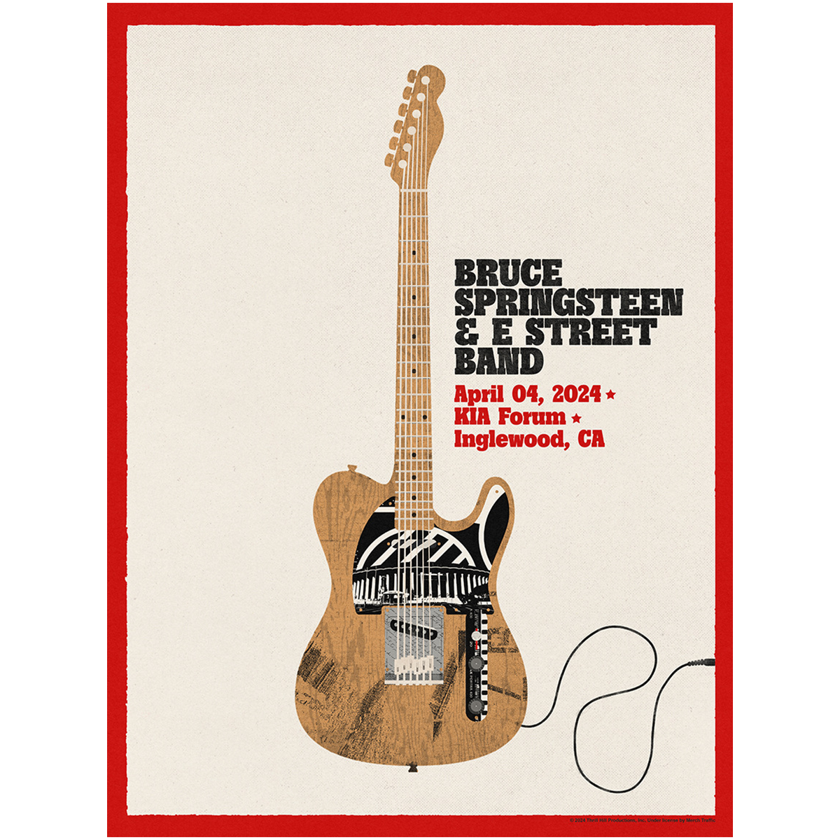 Inglewood April 4 Bruce Springsteen & The E Street Band World Tour 202