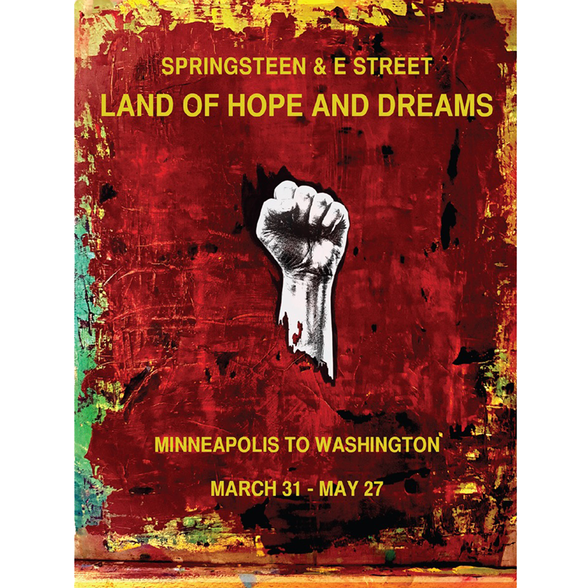 2026 Land Of Hope & Dreams American Tour Poster