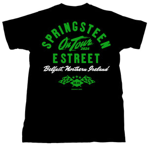 Springsteen & The E Street Band Belfast 2024 Limited Edition Tour Tee