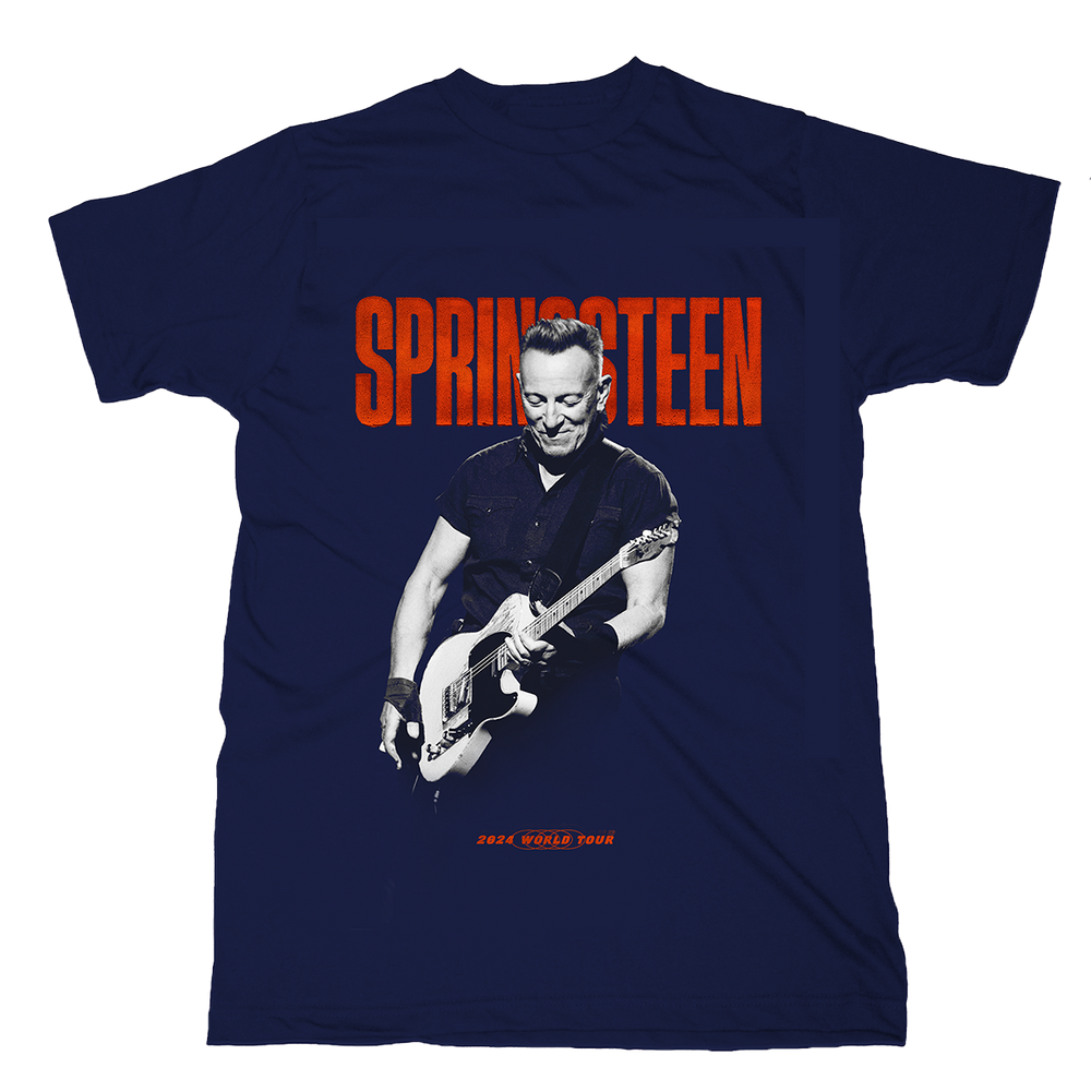 Springsteen & The E-Street Band 2024 World Tour Guitar Tee