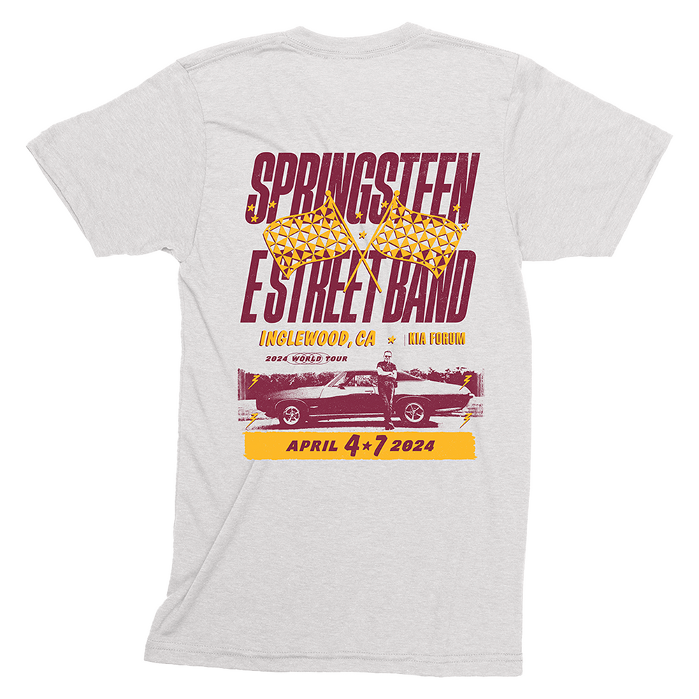 Springsteen & The E-Street Band Inglewood 2024 Limited Edition Tour T-shirt