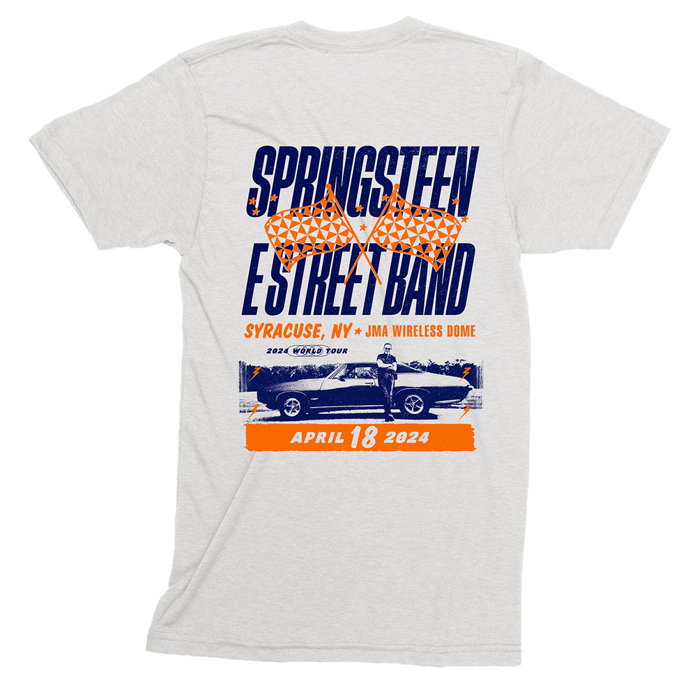 Springsteen & The E-Street Band Syracuse 2024 Limited Edition Tour Tee