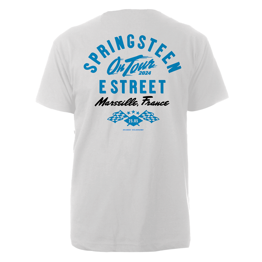 Springsteen & The E Street Band Marseille 2024 Limited Edition Tour Tee