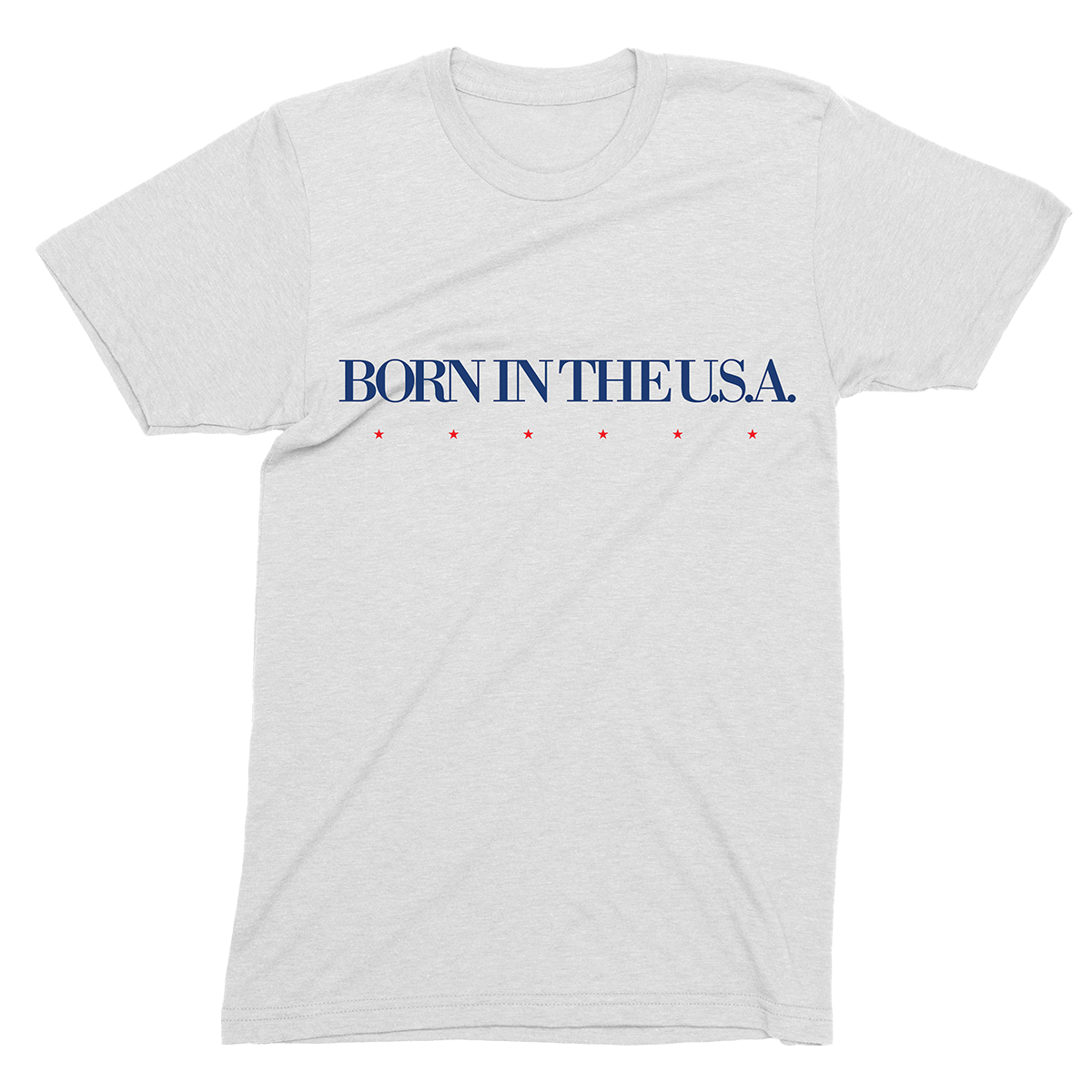 Born In The USA 40th Anniversary Tracklist Tee