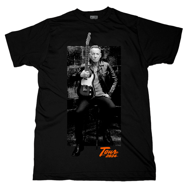 2024 World Tour Portrait Tee - Bruce Springsteen