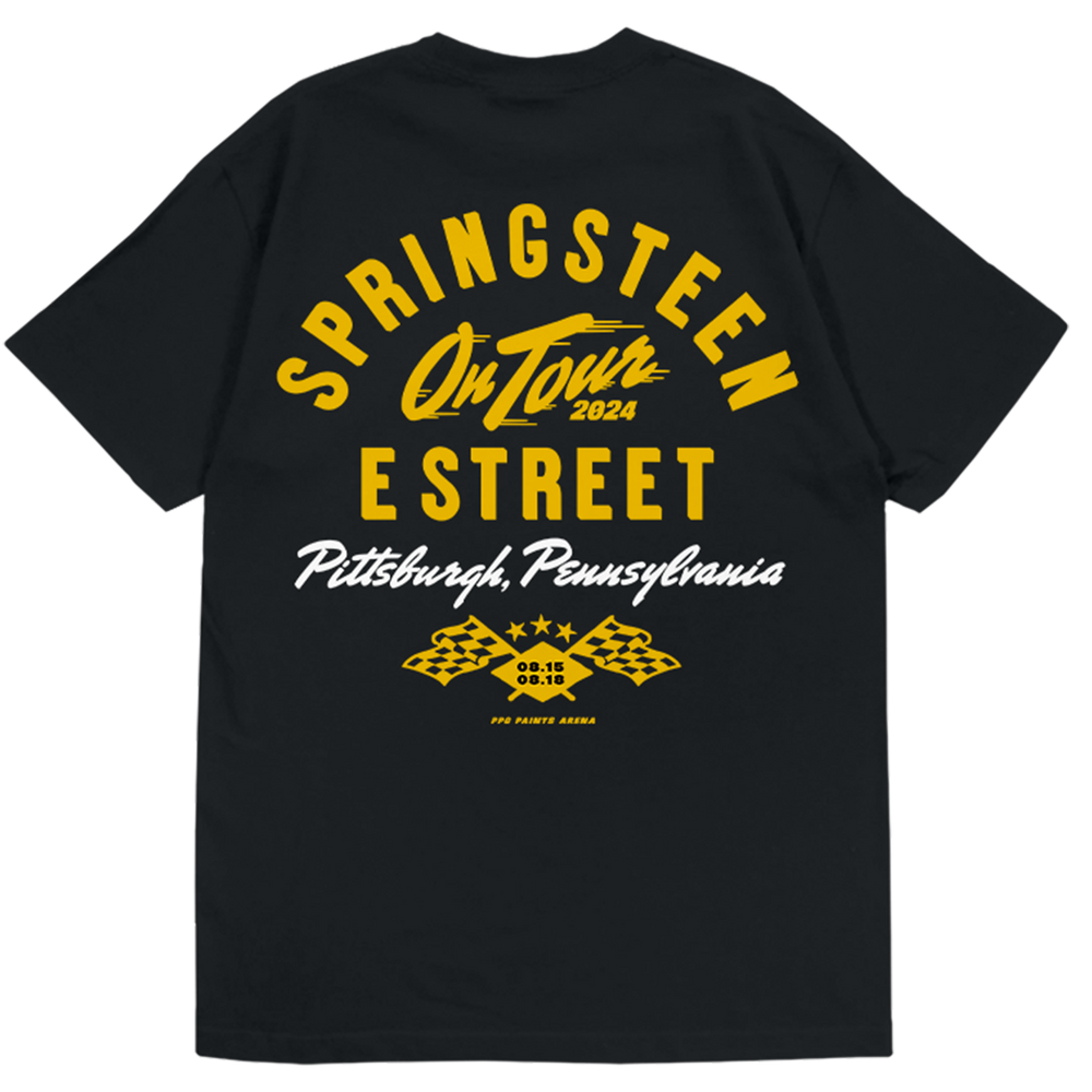 Springsteen & The E-Street Band Pittsburgh 2024 Limited Edition Tour Tee