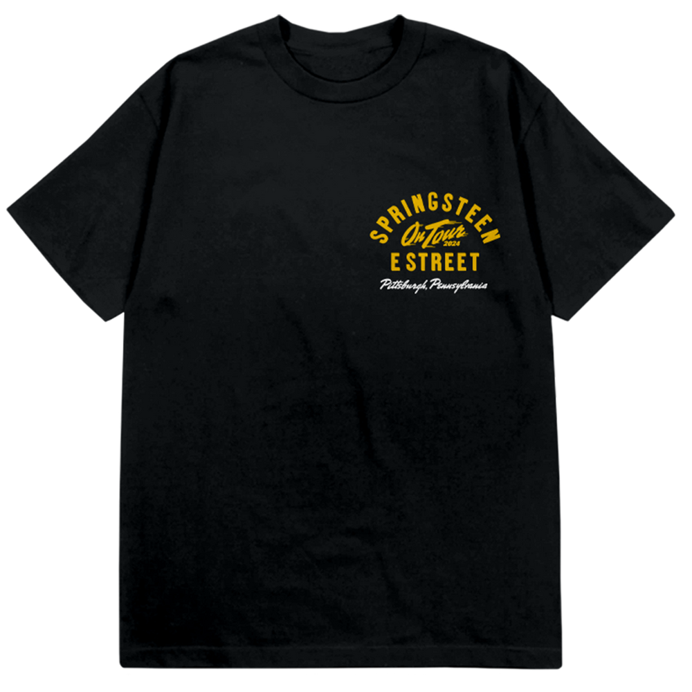 Springsteen & The E-Street Band Pittsburgh 2024 Limited Edition Tour Tee