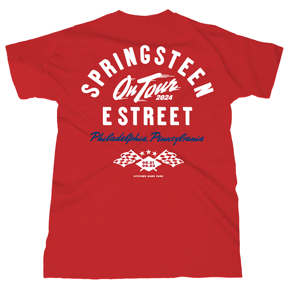 Springsteen & The E Street Band Philadelphia 2024 Limited Edition Tour Tee