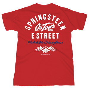 Springsteen & The E-Street Band Philadelphia 2024 Limited Edition Tour Tee