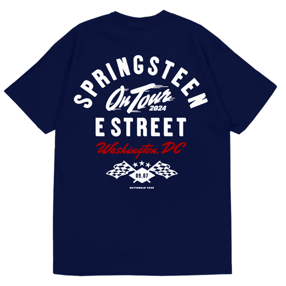 Springsteen & The E Street Band Washington D.C. 2024 Limited Edition Tour Tee