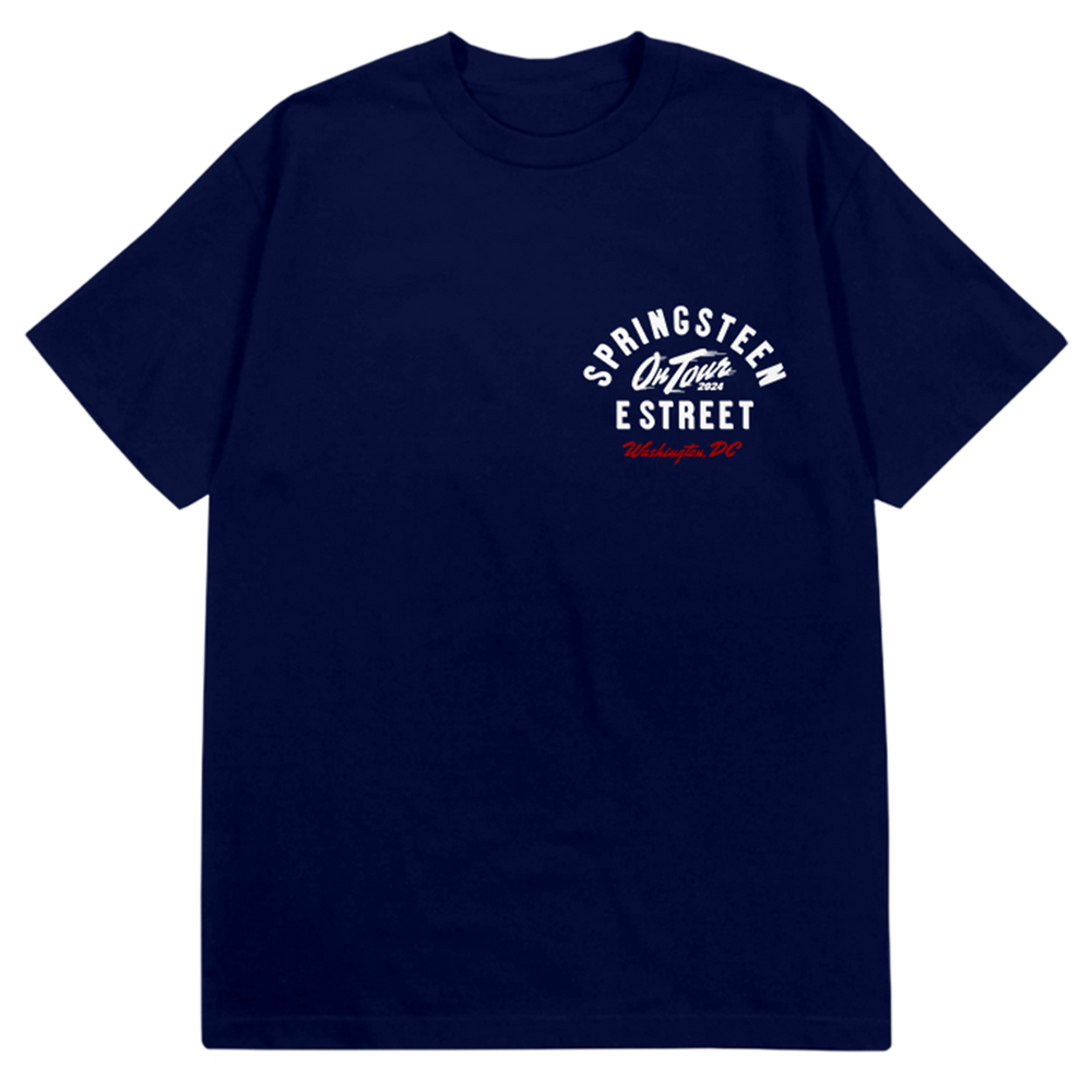 Springsteen & The E-Street Band Washington D.C. 2024 Limited Edition Tour Tee