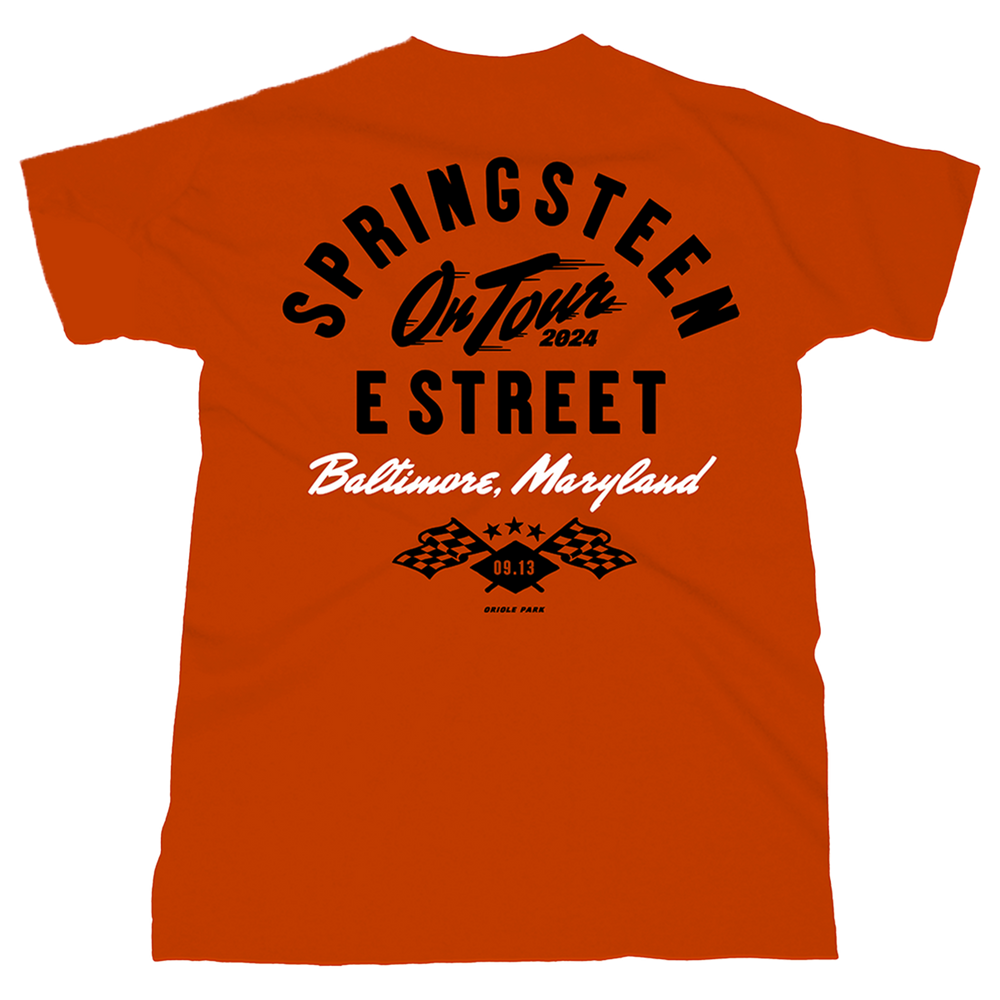 Springsteen & The E Street Band Baltimore 2024 Limited Edition Tour Tee