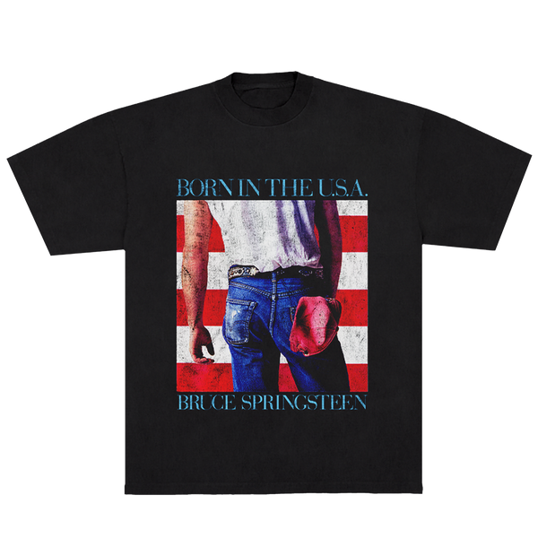 ブルース・スプリングスティーン Born in the U.S.A Tシャツ Born In The U.S.A. Tee - Black - Bruce Springsteen