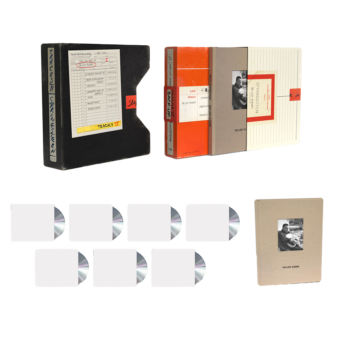 Albums Springsteen Box Set Tracks II: The Lost Albums 7CD Box Set - Bruce Springsteen