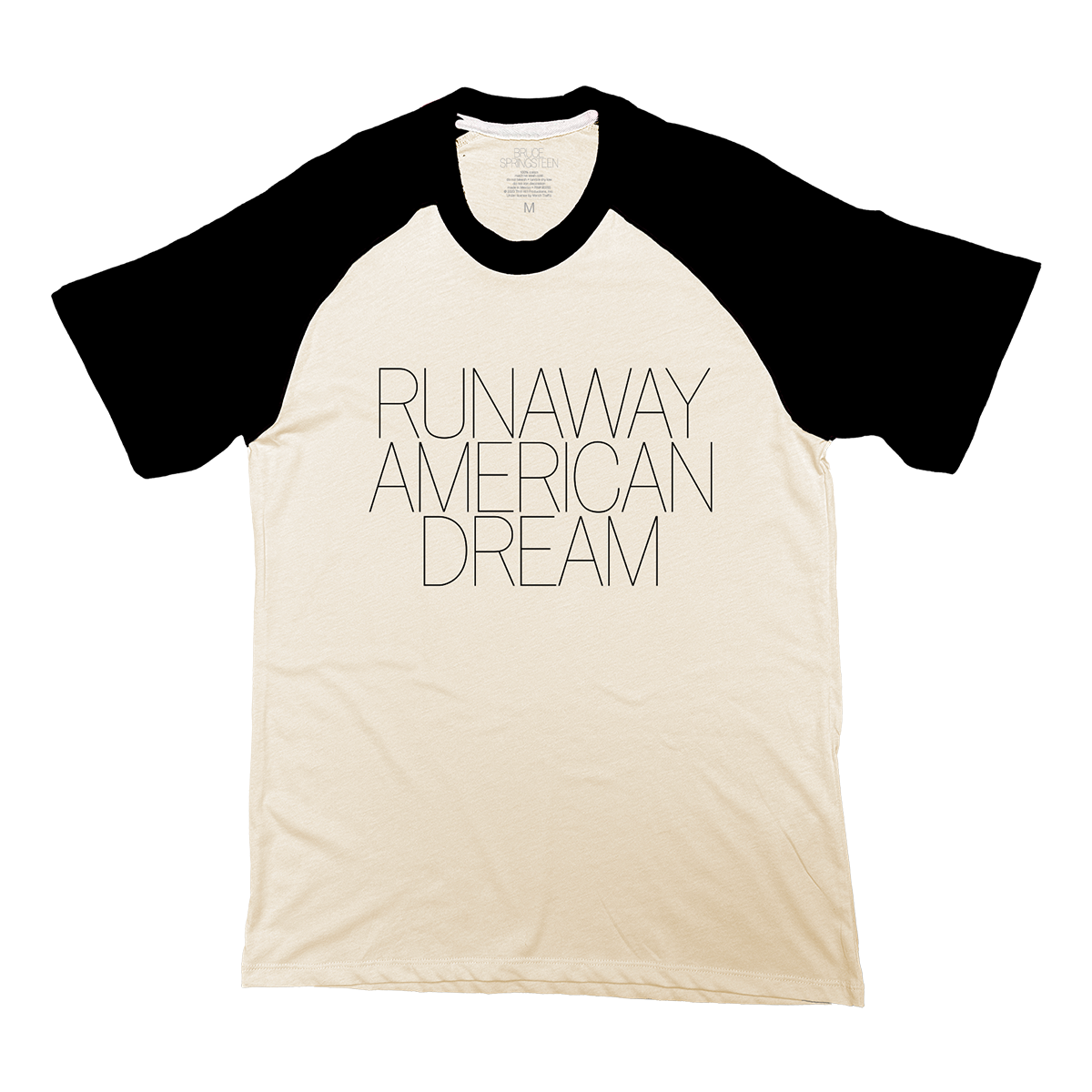 Born To Run 50th Anniversary Raglan Tee