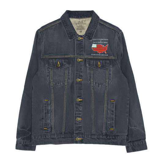 Retro Born In The U.S.A. Denim Tour Jacket