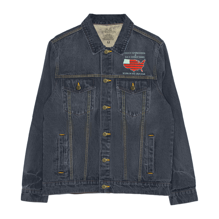 Retro Born In The U.S.A. Denim Tour Jacket – Bruce Springsteen