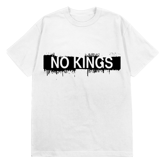 2026 Land Of Hope & Dreams American Tour "No Kings" Tee - White
