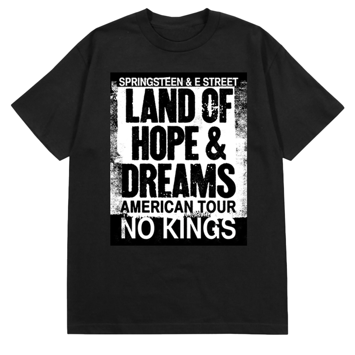 Bruce Springsteen Logo T-Shirt, Maglietta Uomo Con Manica Corta, Colore Nero, Taglia XL