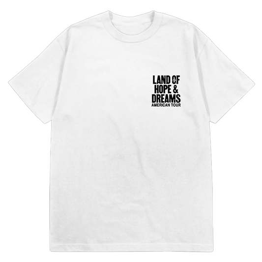 2026 Land Of Hope & Dreams American Tour Logo Tee