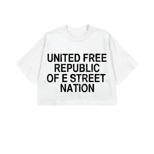 2026 Land Of Hope & Dreams American Tour "United Free Republic" Cropped Tee