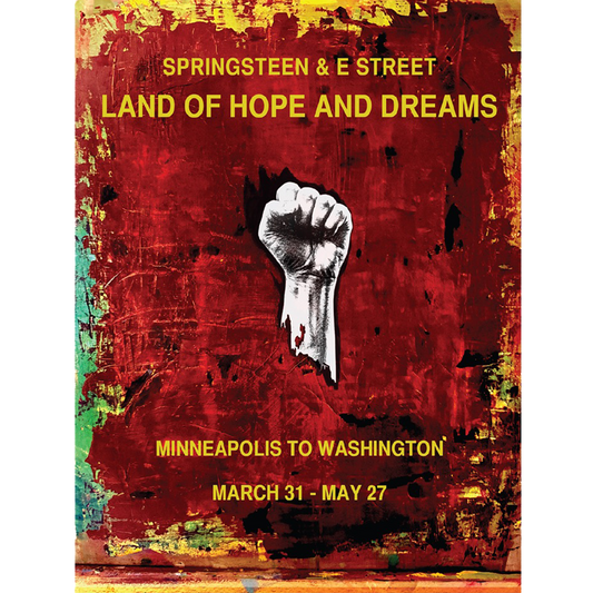 2026 Land Of Hope & Dreams American Tour Poster