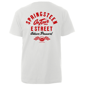 Springsteen & The E Street Band Denmark 2024 Limited Edition Tour Tee