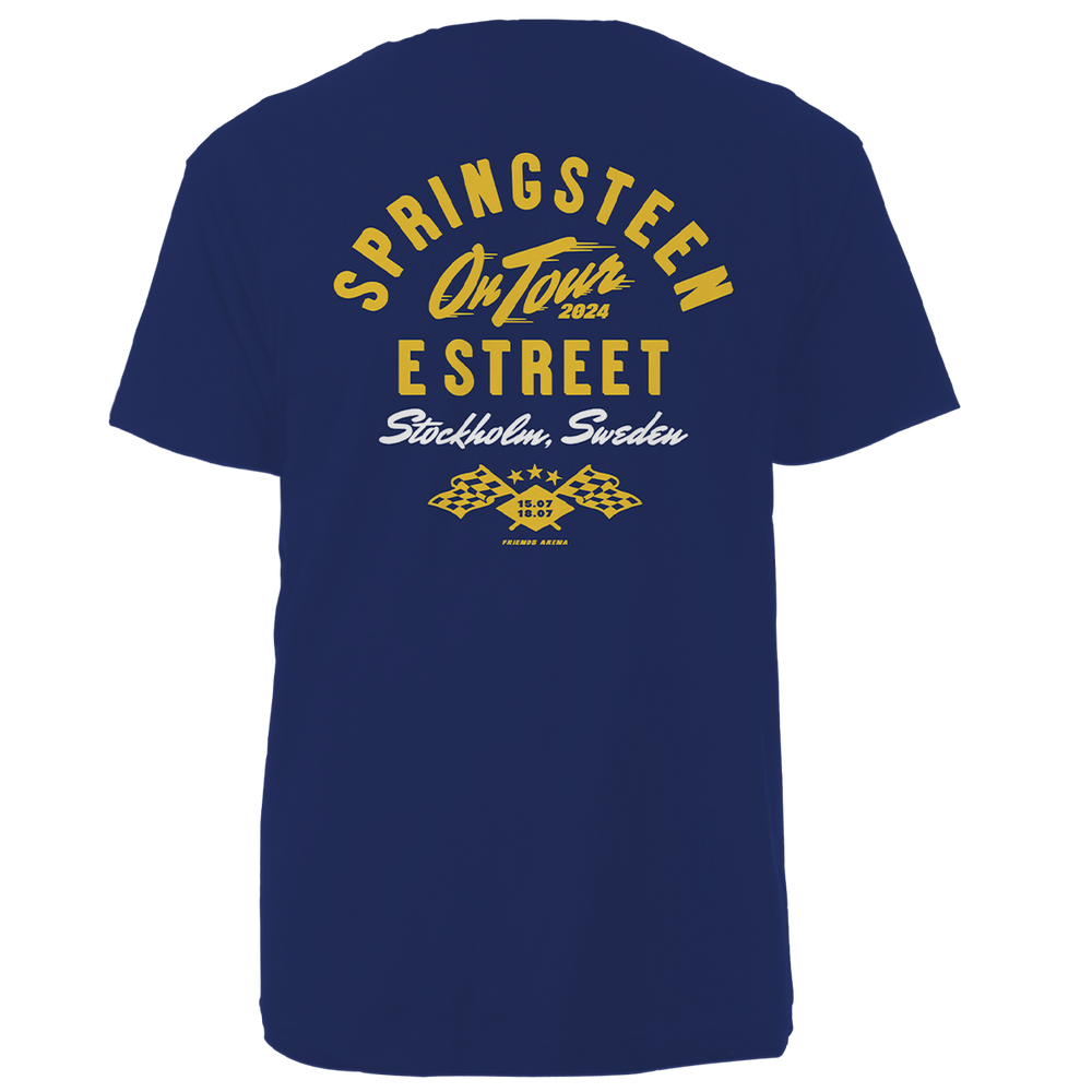 Springsteen & The E Street Band Stockholm 2024 Limited Edition Tour Tee