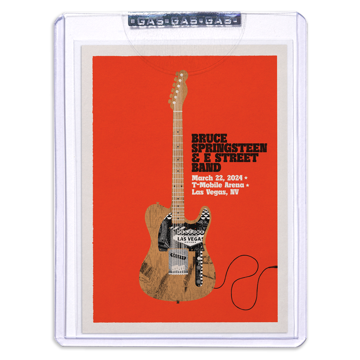 GAS Las Vegas March 22 Bruce Springsteen & The E Street Band 2024 Setl