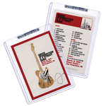 GAS San Francisco March 31 Bruce Springsteen & The E-Street Band 2024 Setlist Trading Card