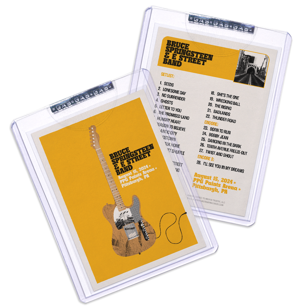 GAS Trading Cards – Bruce Springsteen
