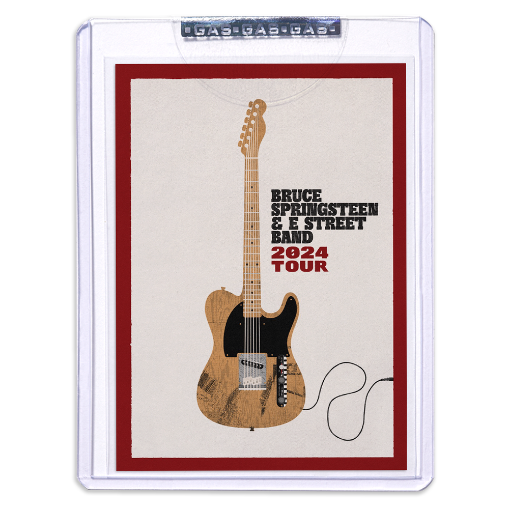GAS Bruce Springsteen & The E-Street Band European Tour 2024 Trading Card
