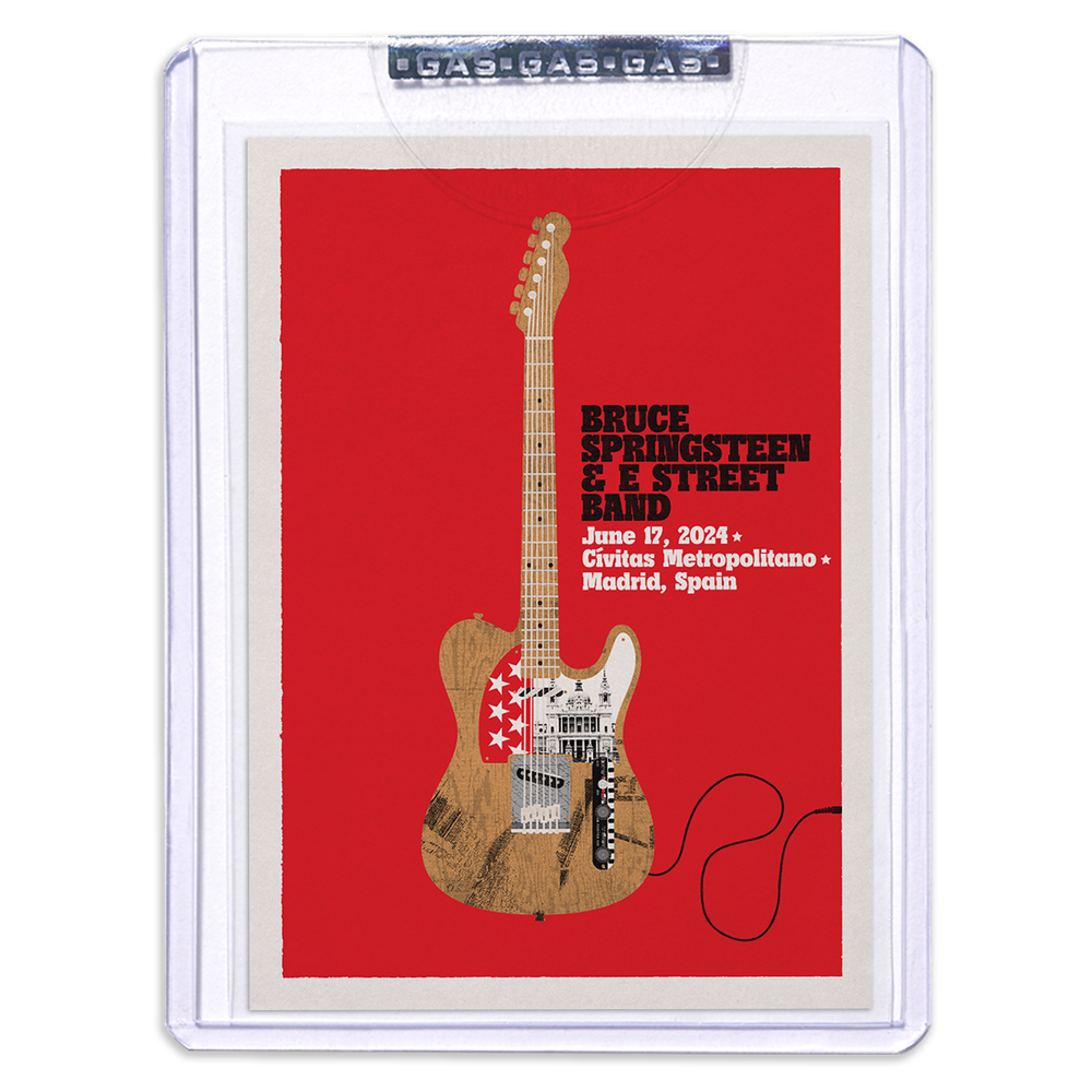 GAS Madrid June 17th Bruce Springsteen & The EStreet Band European To