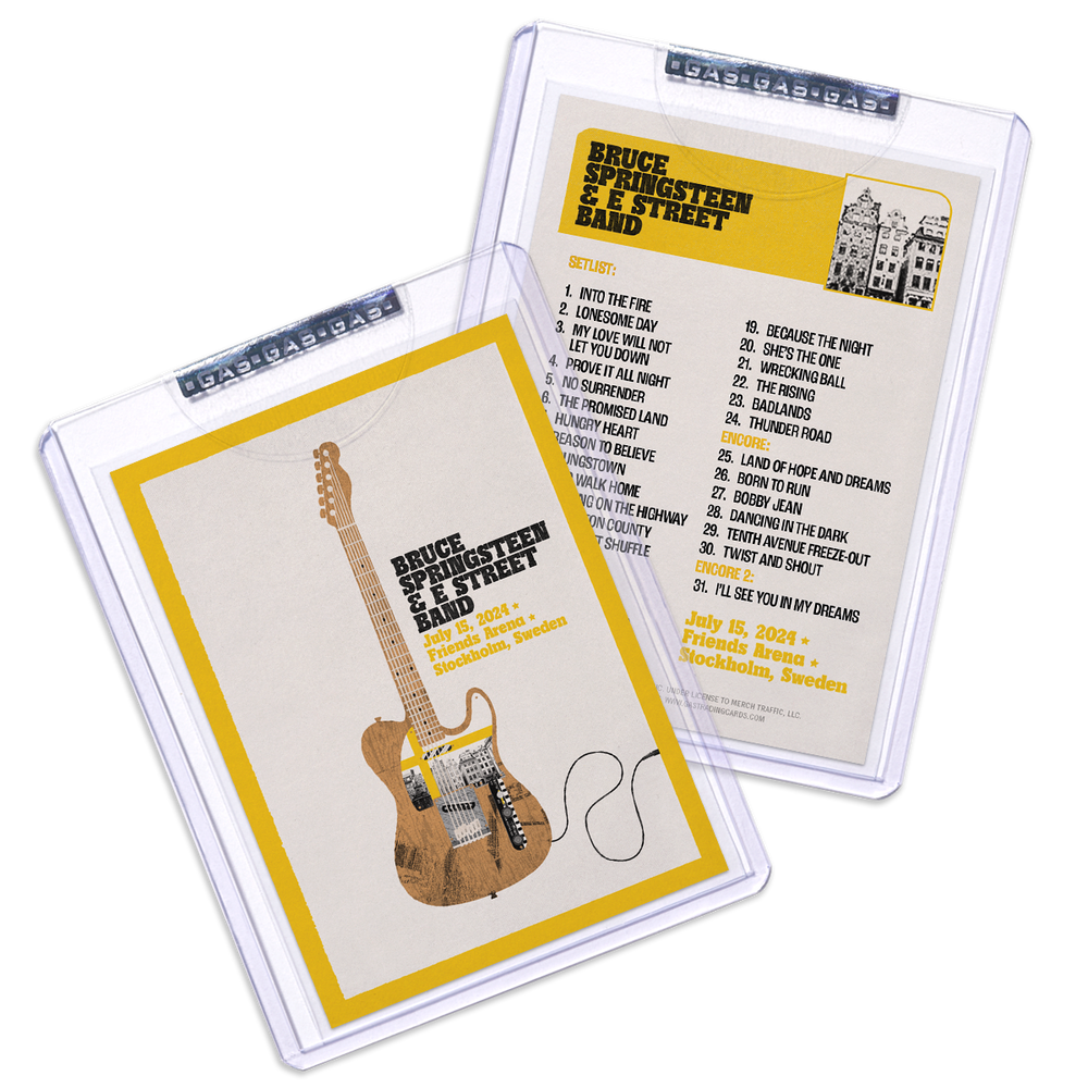 GAS Trading Cards – Bruce Springsteen