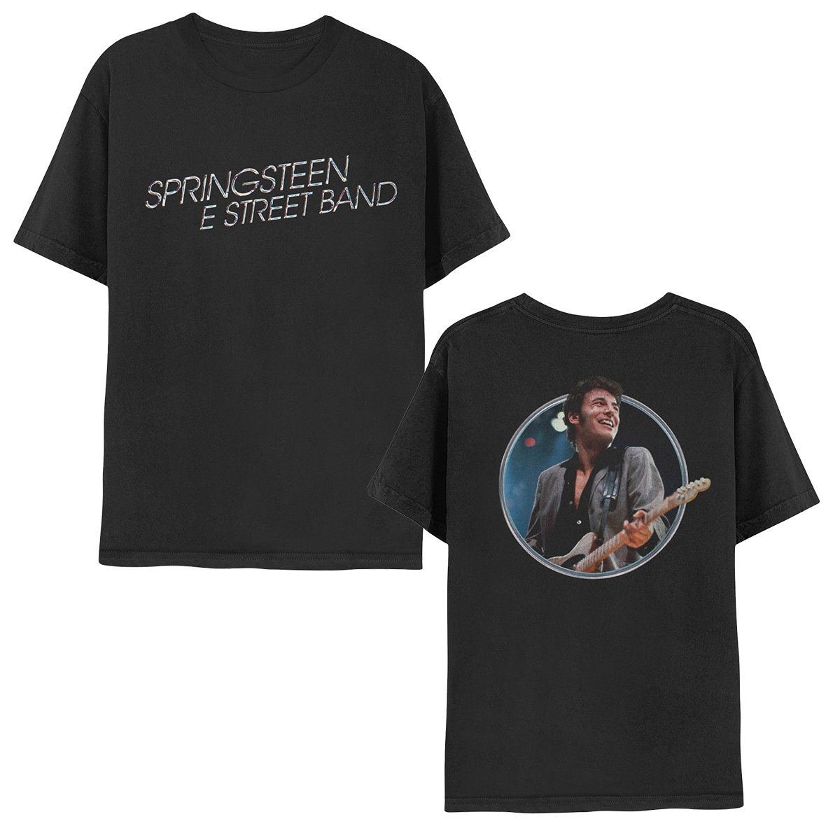 Springsteen and E Street Band Black Tee – Bruce Springsteen