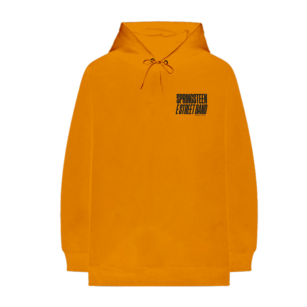 Springsteen and the E Street Band 2023 Orange Hoodie