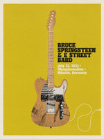 Munich July 23rd Bruce Springsteen and the E-Street Band World Tour 2023 Poster - Limited Edition