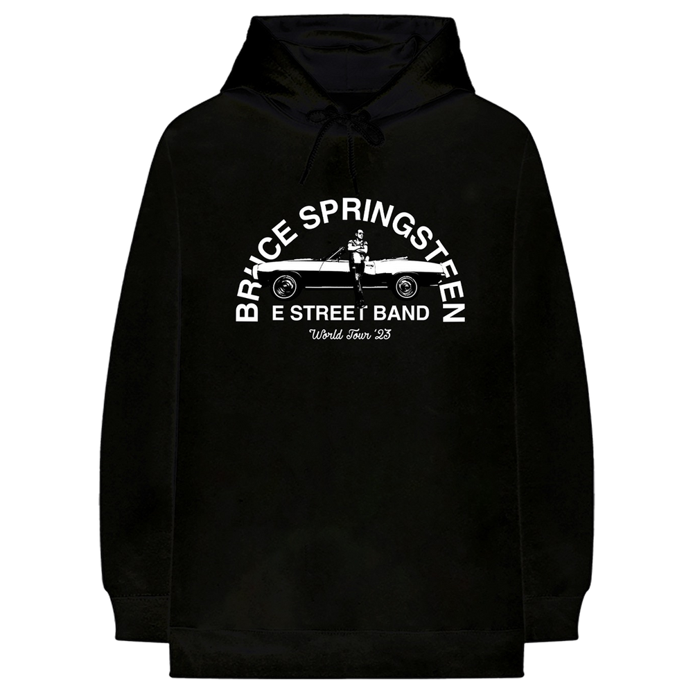 Bruce Springsteen and the E Street Band 2023 World Tour Black Hoodie