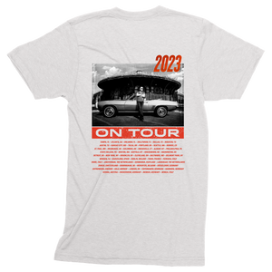 Bruce Springsteen and E Street Band 2023 World Tour White Tee
